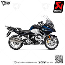 ท่อแต่ง Akrapovic Exhaust Slip On Titanium New shape : for BMW R1200RT 2014-2018