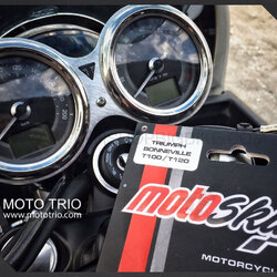 ฟิล์มกันลอยหน้าจอ MOTOSKIN FOR TRIUMPH BONNEVILLE T100/T120
