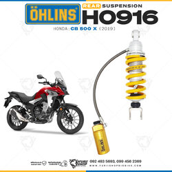 โช๊คหลัง OHLINS HO916 FOR Honda CB500X 2019 โช๊ค โช๊คแต่ง โช๊คมอเอตร์ไซค์