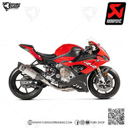 ท่อแต่ง Akrapovic Stainless New Shape Aluminium Logo Limited : for BMW S1000RR 2019-2022/All new S1000R Naked 2021-2022