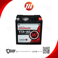 แบตเตอรี่ มอเตอร์ไซค์ MAGNUM YTX-30 (12V 30AH) For HARLEY DAVIDSON