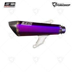 ท่อไอเสีย Slip-On SC MOTO รุ่น SE+ D/DK-3 SPECIAL VIOLET สีม่วงพิเศษ