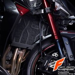 การ์ดหม้อน้ำ LEON สีดำ FOR KAWASAKI Z1000