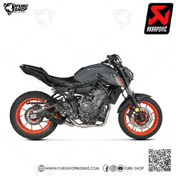 ท่อแต่ง Akrapovic Carbon 2-2-1 : for Yamaha XSR700 2017-2020/2021-2022