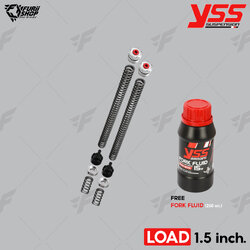 ชุดอัพเกรดโช๊คหน้า YSS FORK UPGRADE KIT LOAD 1.5 inch. : FOR YAMAHA X-MAX 300 2017