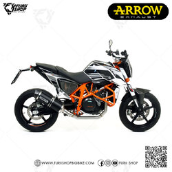 ท่อมอเตอร์ไซค์ Arrow Dark Carbon : for KTM Duke 690
