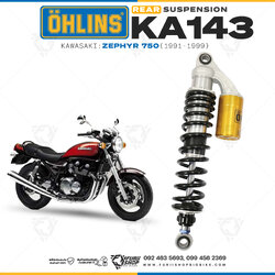 โช๊คหลังแต่ง OHLINS KA 143 For Kawasaki Zephyr 400 1991-1999