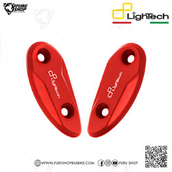 อุดกระจ(แดง) Lightech Mirror Cap (Red) : for Honda CBR1000RR 2008-2016