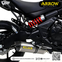 ท่อมอเตอร์ไซค์ Arrow Titanium-Carbon : for Kawasaki Versys 650 2015-2021/All New 2022