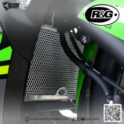 การ์ดหม้อน้ำ R&G Radiator Guard : for Kawasaki Z400 2019