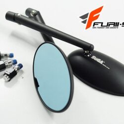 กระจกข้าง กระจกแต่ง มอเตอร์ไซค์ บิีกไบค์ กระจก Suga วงรี