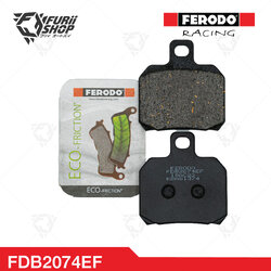 ผ้าเบรกหลัง FERODO RACING : For Ducati , Honda , Aprilia , Brembo , Kawasaki , KTM (FDB2074EF)