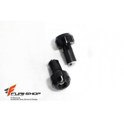 ตุ้มปลายแฮนด์ CNC Twotone สีดำ