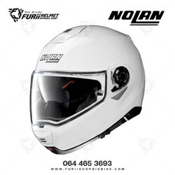 หมวกกันน็อคเต็มใบ NOLAN Classic N-Com Glossy Black (3) สำเนา