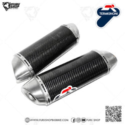 ท่อมอเตอร์ไซค์ Termignoni Slip on Carbon : for Yamaha R1 2009-2014