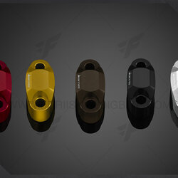 ประกับแฮนด์ (Rotating Bar Clamp (1 Piece)) Kawasaki NINJA 250 (2013)