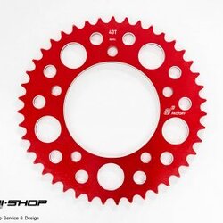 สเตอร์หลังแต่ง K2 Factory สีแดง FOR HONDA CB650F/CBR650F