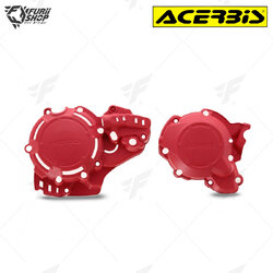 การ์ดเครื่อง ACERBIS KIT X-POWER PROTECTIONS GASGAS EC250 '21- RED