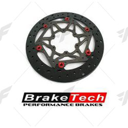 จานเบรคหน้า BRAKETECH IRON FOR YAMAHA R6 2017