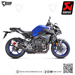 ท่อแต่ง Akrapovic Slip on GP ปลายดาบ : for Yamaha MT10 2017-2021