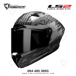 หมวกกันน็อค LS2 Helmet FF805 THUNDER GP AERO : GP AERO POLAR MATT BLACK