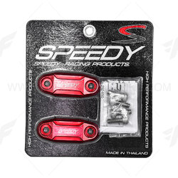 อุดกระจก SPEEDY สีแดง FOR KAWASAKI NINJA400