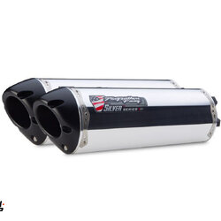 ท่อมอเตอร์ไซค์ Two Brother slip Carbon Silver series ท่อแต่ง ท่อสูตร ท่อบิ๊กไบค์ ท่อBigbike ท่อไอเสีย