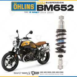 โช๊คหลังแต่ง Ohlins BM652 For BMW R nineT ปี 2014-2020