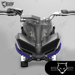 ชิลด์หน้า Were Wolf G-01 Smoke M530 : for Yamaha MT09 2017-2020