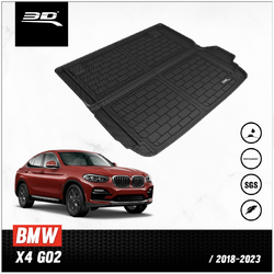 ถาดปูท้ายรถยนต์ BMW ยี่ห้อ 3D / BMW X4 G02
