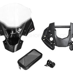 ชิวหน้าพร้อมบารจับGPS ซองโทรศัพ MOTOZAAA FOR KAWASAKI VERSYS650