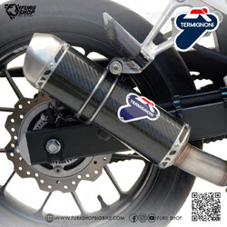 ท่อมอเตอร์ไซค์ Termignoni Slip on Carbon-Stainless : for Honda CBR 500 X/F/R 2019-2020