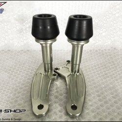 กันล้ม RSV สีเงิน FOR HONDA CBR500R/CB500F/CB500X (2016)
