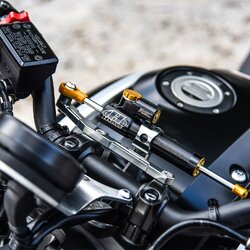 ขาจับกันสะบัด DMV สีเทา จับ HYPERPRO