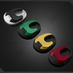 ตีนเป็ด ผิวด้าน (Flat Foot (matt colour on base)) Kawasaki NINJA ZX6R