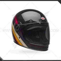 หมวกกันน็อค BELL BULLITT Burnout Gloss Black/White/Maroon