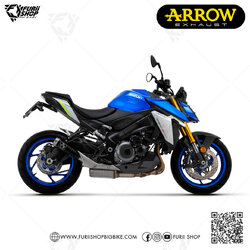 ท่อมอเตอร์ไซค์ Arrow Slip on Moto GP Black : for Suzuki GSXS1000GT 2022/GSXS1000 21-22