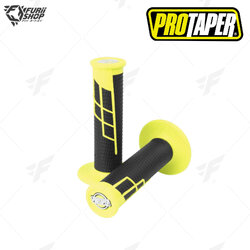 ปลอกแฮนด์ PROTAPER CLAMP ON 1/2 WAF NEON YELLOW/BLACK