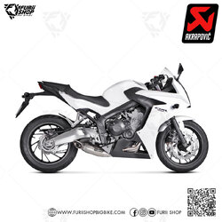 ท่อแต่ง Akrapovic 4-2-1 1 รู Titanium : for Honda CBR650F / CB650F 14-18