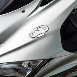 ตัวอุดกระจก RSV สีเงิน FOR ZX10R2016