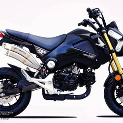 ท่อไอเสียมอเตอร์ไซค์ IXIL Q1 สำหรบรุ่น MSX125