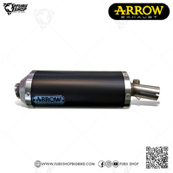 ท่อมอเตอร์ไซค์ Arrow Slip on Dark : for Kawasaki Versys 650 10-14