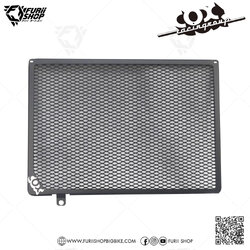 การ์ดหม้อน้ำ Cox Racing Radiator Guard (Titanium) : for Suzuki Vstorm 650 2012-2016