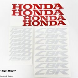 สติ๊กเกอร์ขอบล้อใน สีแดง ขาว FOR HONDA CBR150