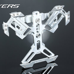 กรอบทะเบียน BIKERS ยามาฮ่า Yamaha MT07 สีเงิน