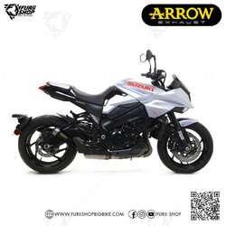 ท่อมอเตอร์ไซค์ Arrow Slip on Moto GP Black : for Suzuki Katana 2019-2022