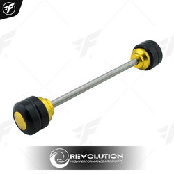 แกนล้อหน้ากันล้ม REVOLUTION V2 FORZA300 NEW 2018 ทอง