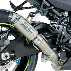 ท่อมอเตอร์ไซค์ SC PROJECT GP70-R Muffler, Titanium FOR SUZUKI GSX-R1000 L7 ท่อแต่ง ท่อสูตร ท่อบิ๊กไบค์ ท่อBigbike ท่อไอเสีย