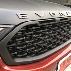 กระจังหน้า Foro Everest 2.0 2019-2021 สีดำด้าน