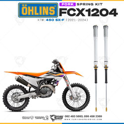 สปริงโช้คหน้า Ohlins FCX1204 For KTM 450 SX-F 2021-2024